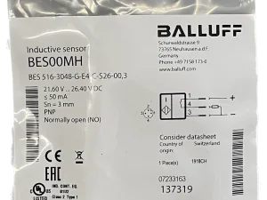 BALLUFF Induktive Standardsensoren mit Vorzugstypen BES 516-3048-G-E4-C-S26-00,3