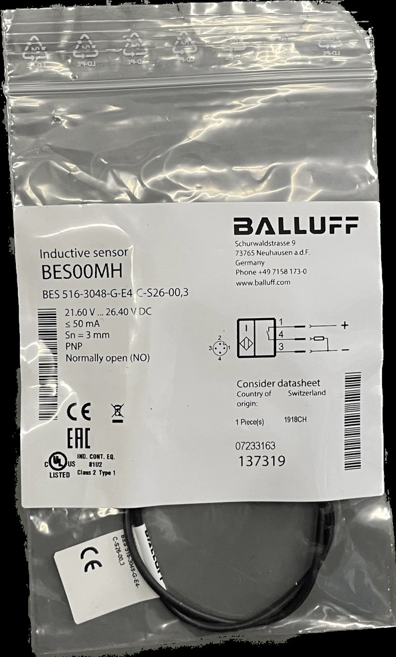 BALLUFF Induktive Standardsensoren mit Vorzugstypen BES 516-3048-G-E4-C-S26-00,3