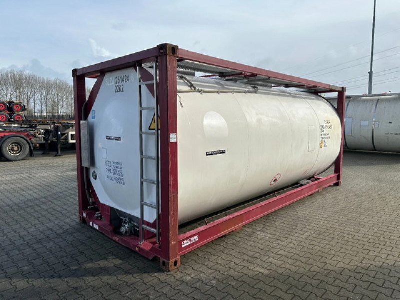 20FT ISO / 25.010L / L4BN / 22K2 / T11 / steam heating / bottom discharge / 2.5Y-TEST/CSC: 07/2027