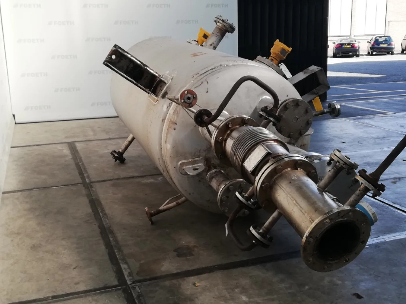Buss-SMS Hars afloopvat - Pressure vessel - 7