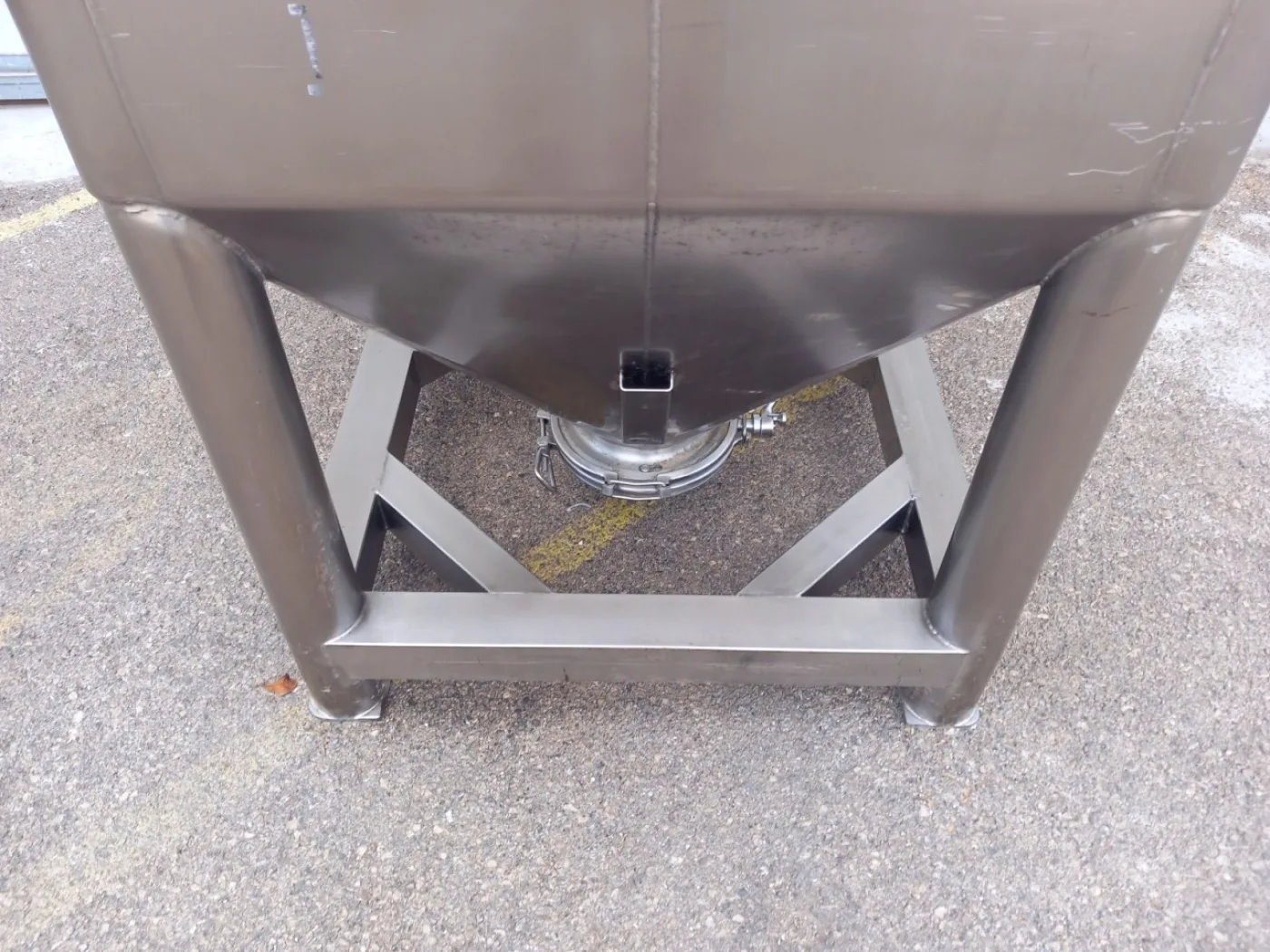 BIN ACCIAIO IBC (CONTENITORE PER MERCE SFUSA) – CORA – MOD. 300 L - 4