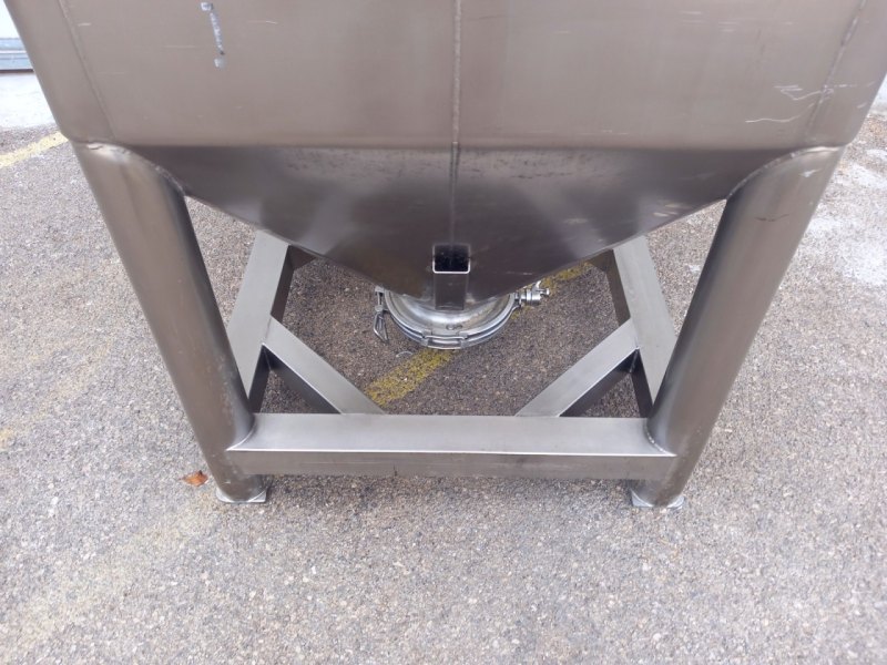 BIN ACCIAIO IBC (CONTENITORE PER MERCE SFUSA) – CORA – MOD. 300 L