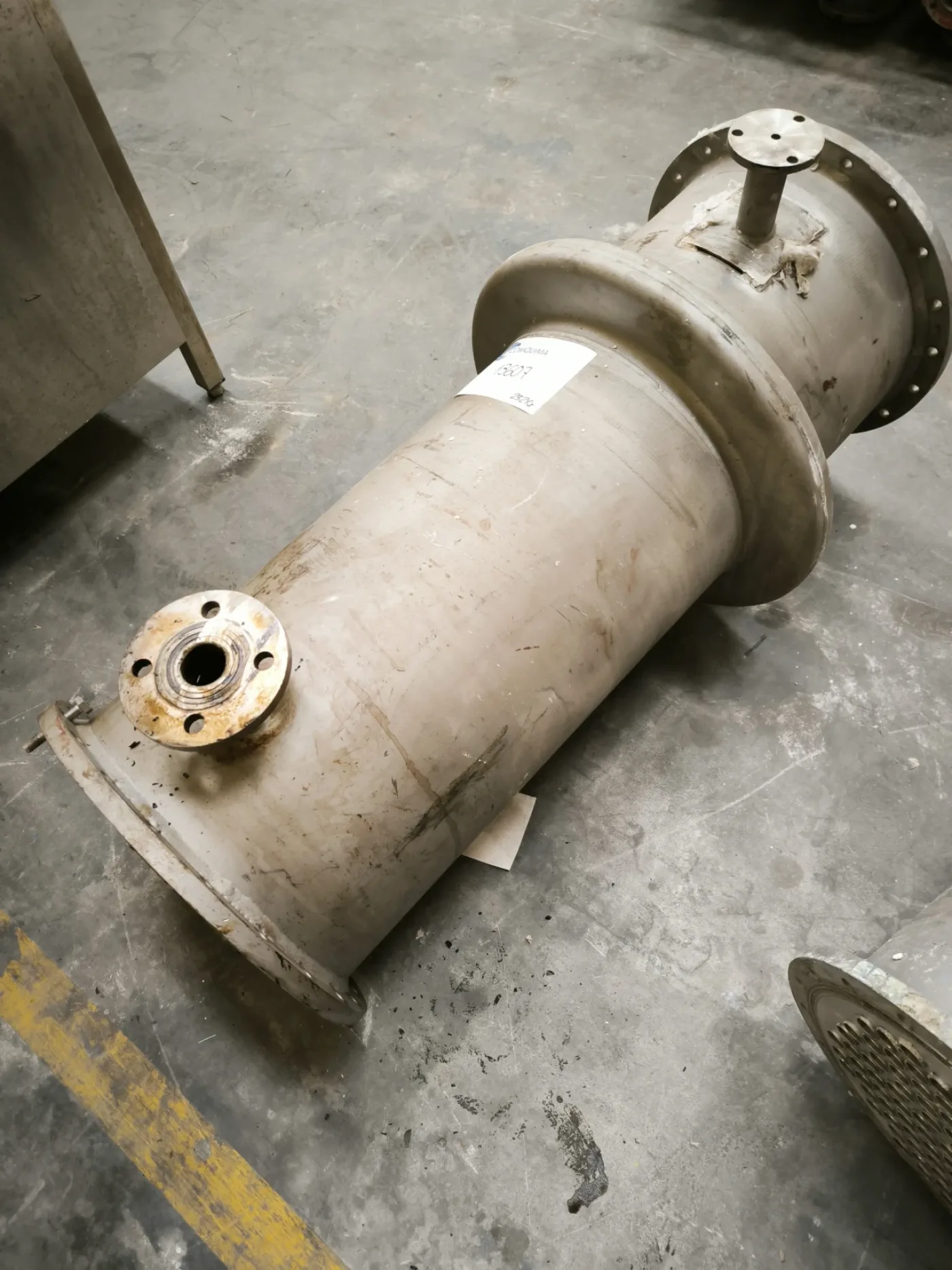 STAINLESS STEEL TUBULAR HEAT EXCHANGER 9 M2 - 1