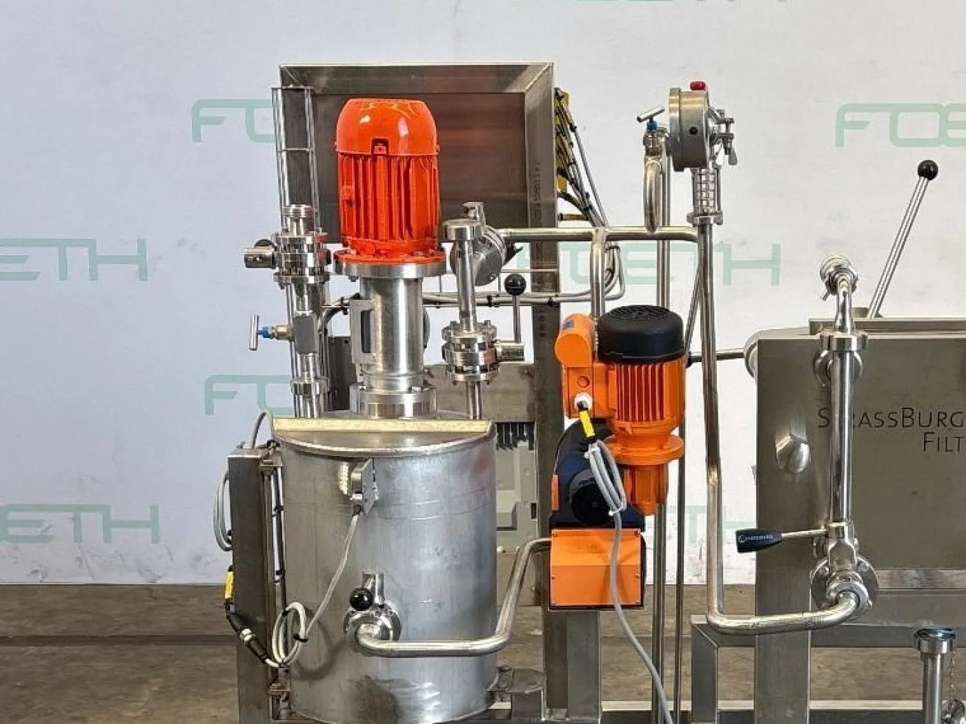StrassBurger Filter GmbH SF 300 OD 40 + mixing vessel - Filterpress - 2