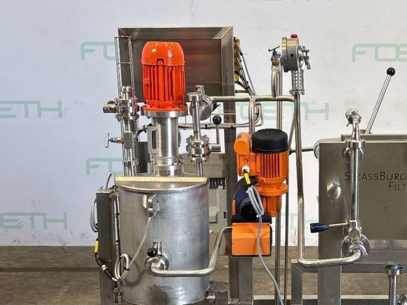 StrassBurger Filter GmbH SF 300 OD 40 + mixing vessel - Filterpress
