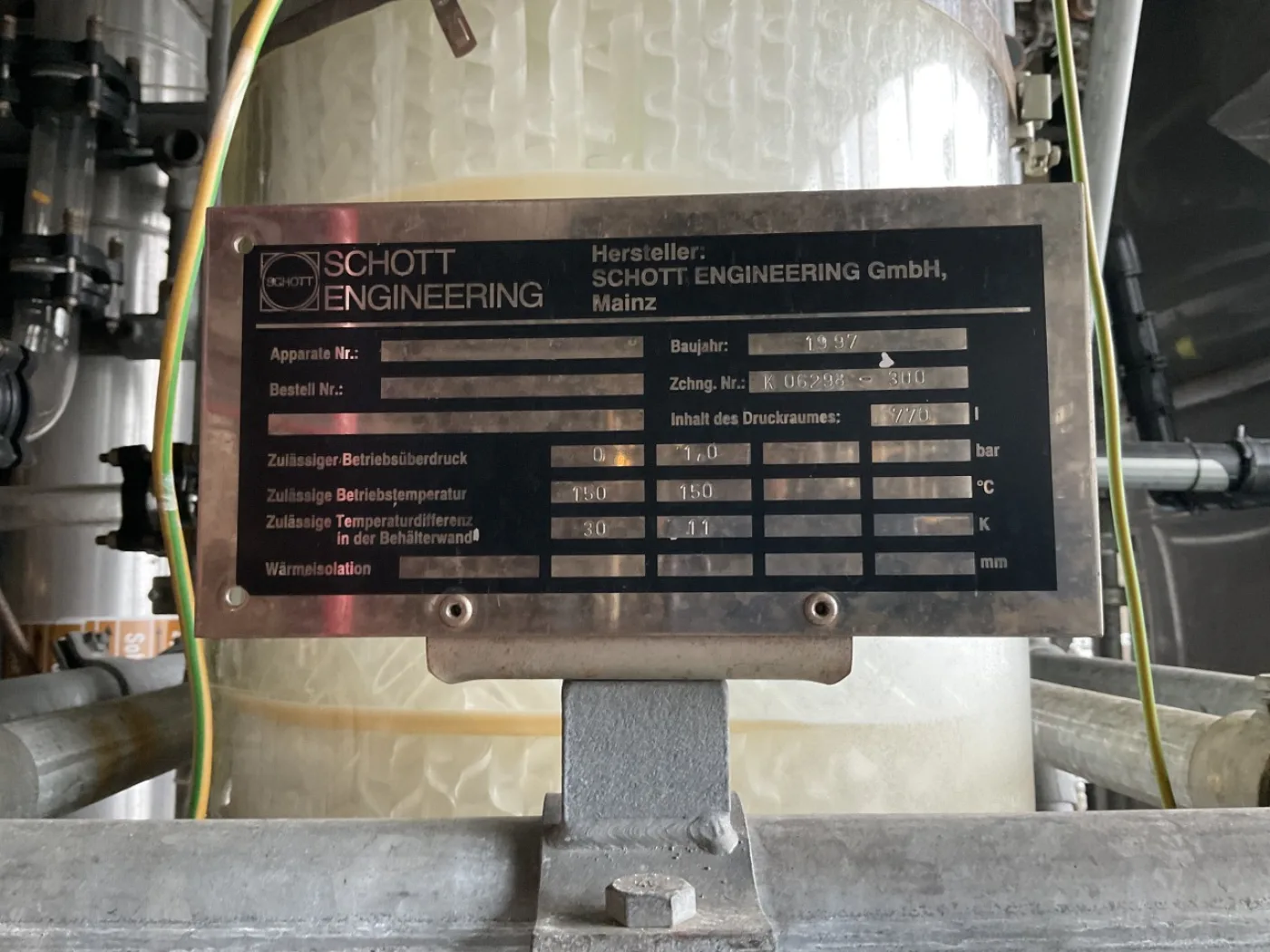 Schott packing tray - Distillation - 2