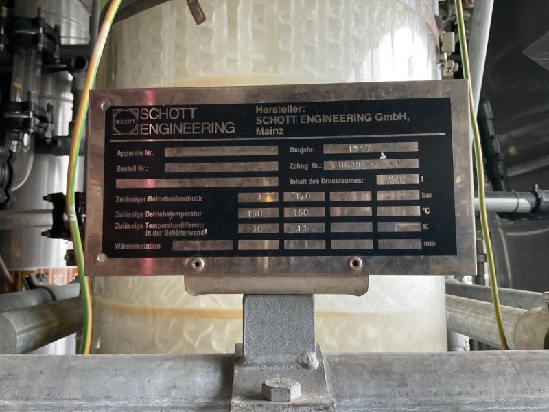 Schott packing tray - Distillation