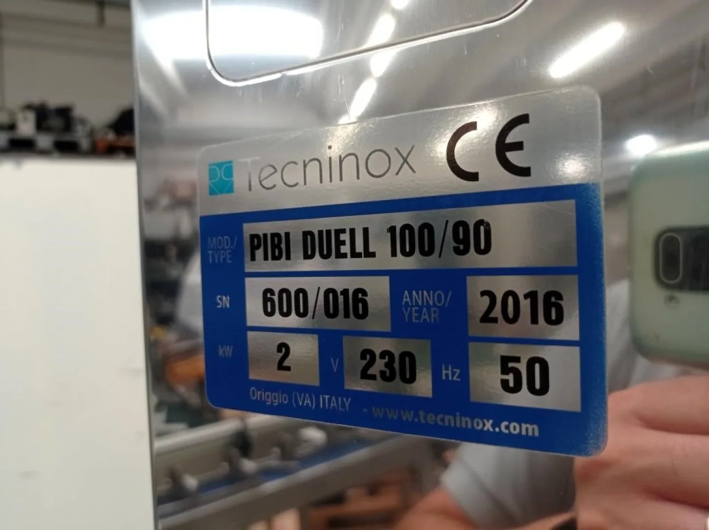 PASSA MATERIALI – TECNINOX – MOD. PIBI BRIDGE DUELL 110/110 - 7