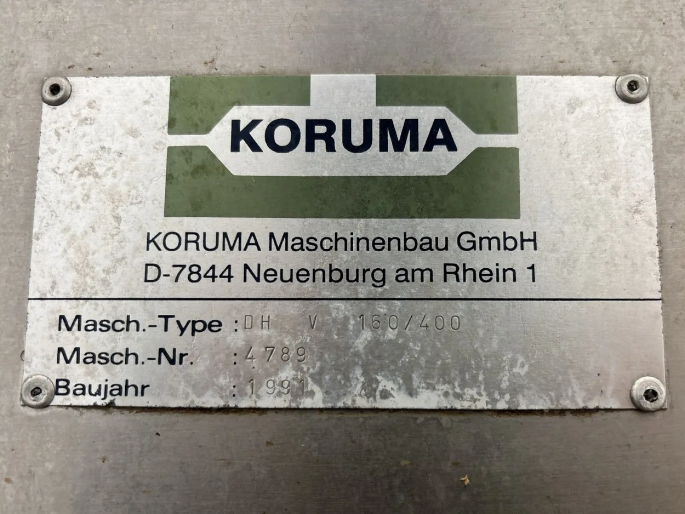 Fryma Koruma DH V-160/400 - Processing vessel - 1