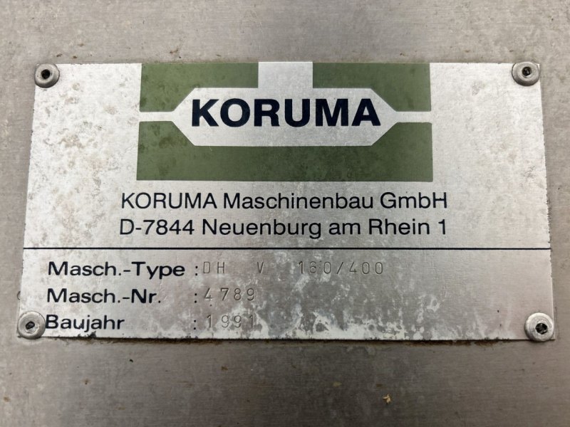 Fryma Koruma DH V-160/400 - Processing vessel