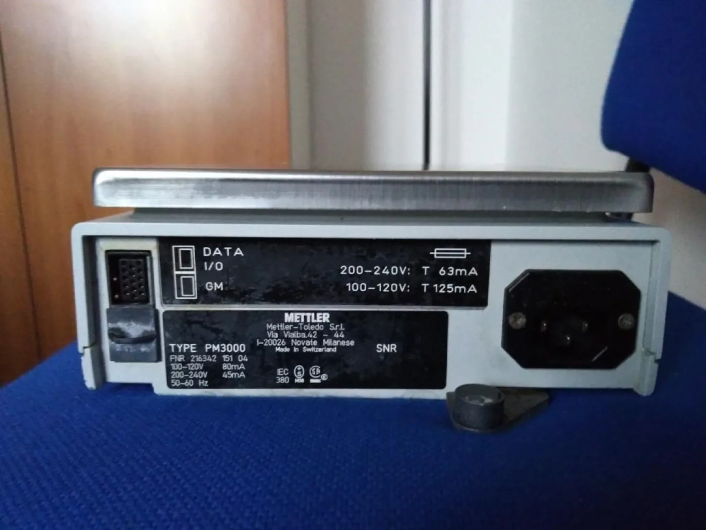 BILANCIA DA BANCO – METTLER TOLEDO – MOD. PM 3000 - 5
