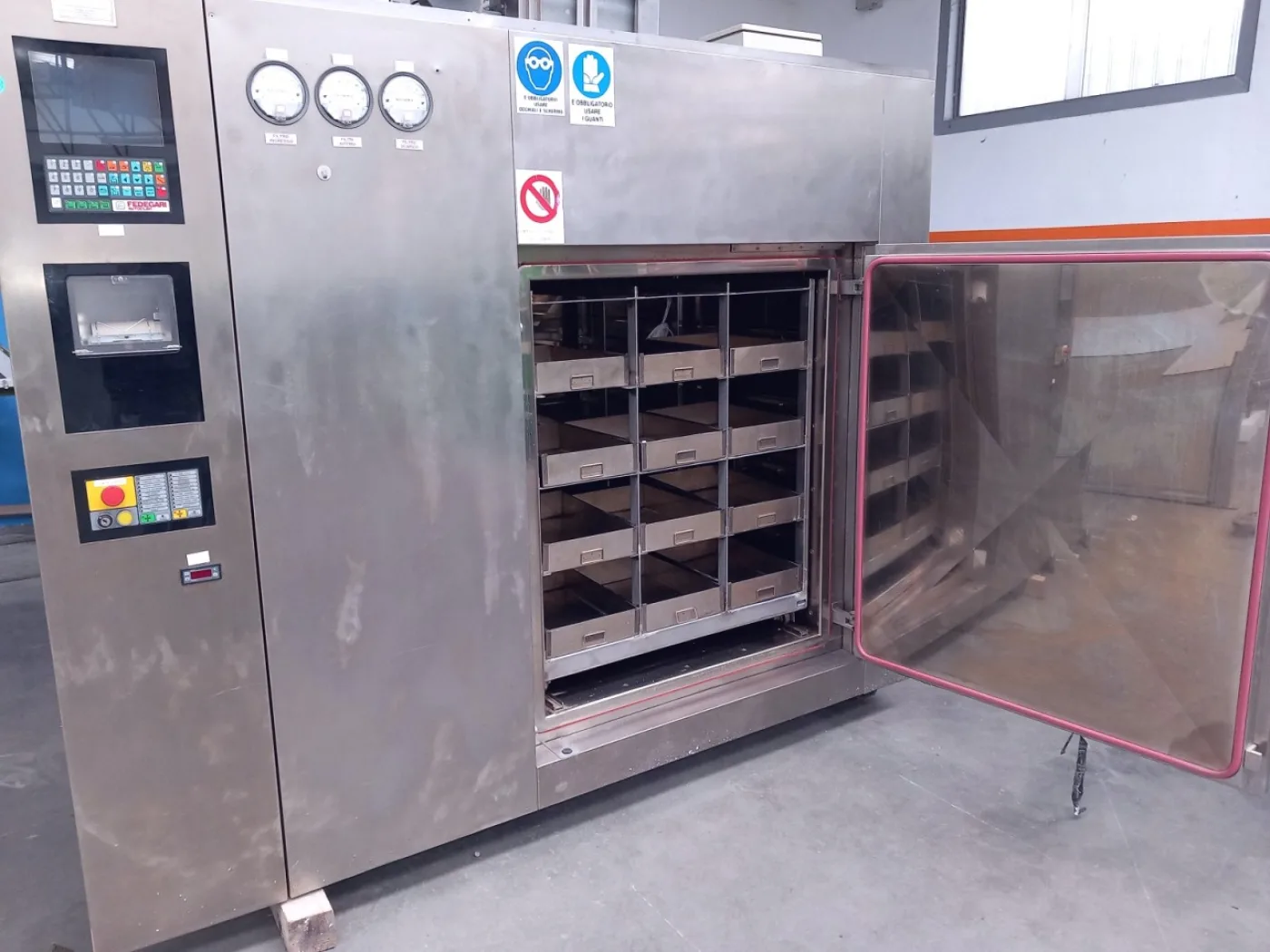 AUTOCLAVE PER DEPIROGENAZIONE – FEDEGARI – MOD. FOD4/F - 8