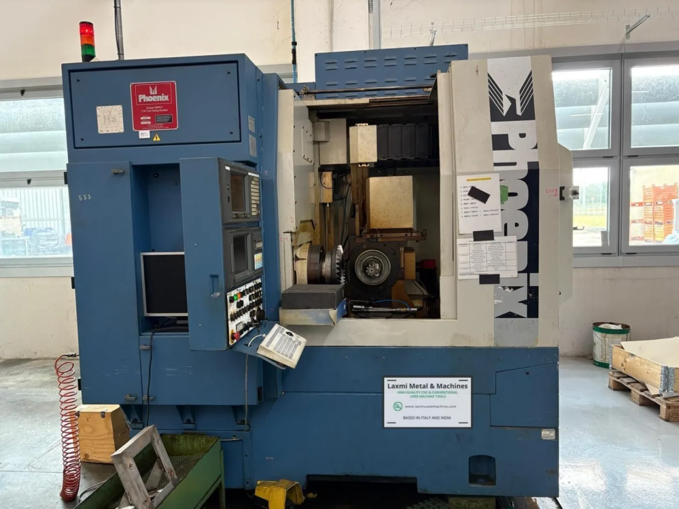 CNC HYPOID BEVEL GEAR TESTER, GLEASON - 500 HCT FLANK TO FLANK - Laxmi Metal & Machines, Rohtak - 4