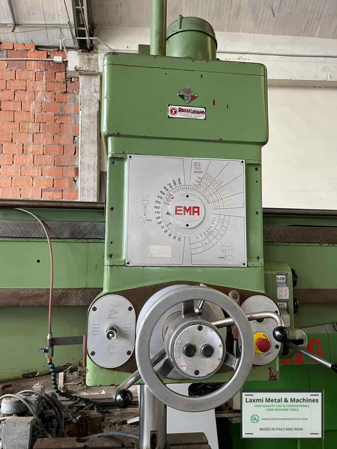 RADIAL DRILL, EMA (Italy) - 2000mm - Laxmi Metal & Machines, Rohtak - 3
