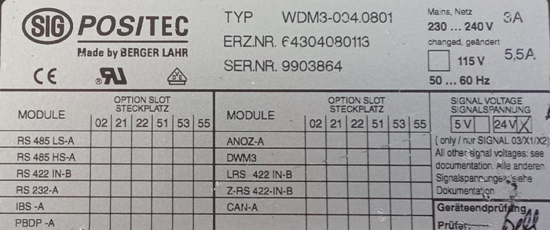 LTI Motion WDM3-004.080 Drive Module