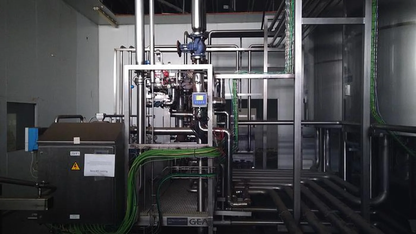 Sistema automático de limpeza e desinfecção CIP GEA - 3