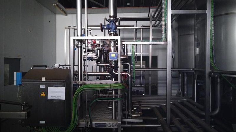 Sistema automático de limpeza e desinfecção CIP GEA