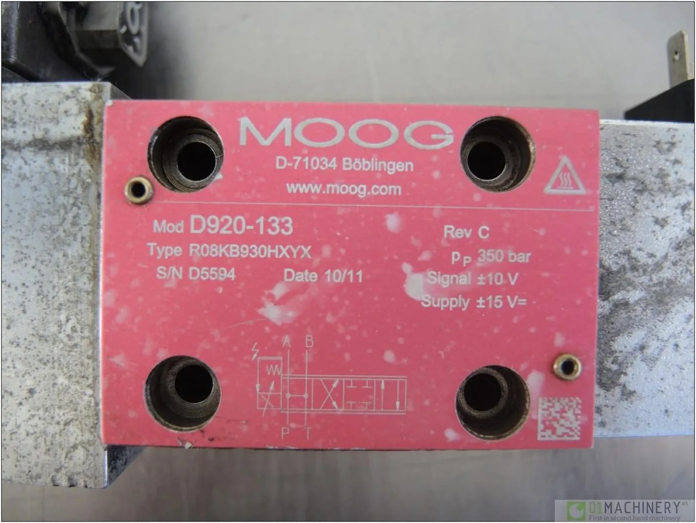 2011 MOOG D920-133 AI1371 - 2
