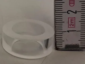 Normag Distanzstück aus Glas Typ PDG015/010-P DN 15 Länge 10 mm