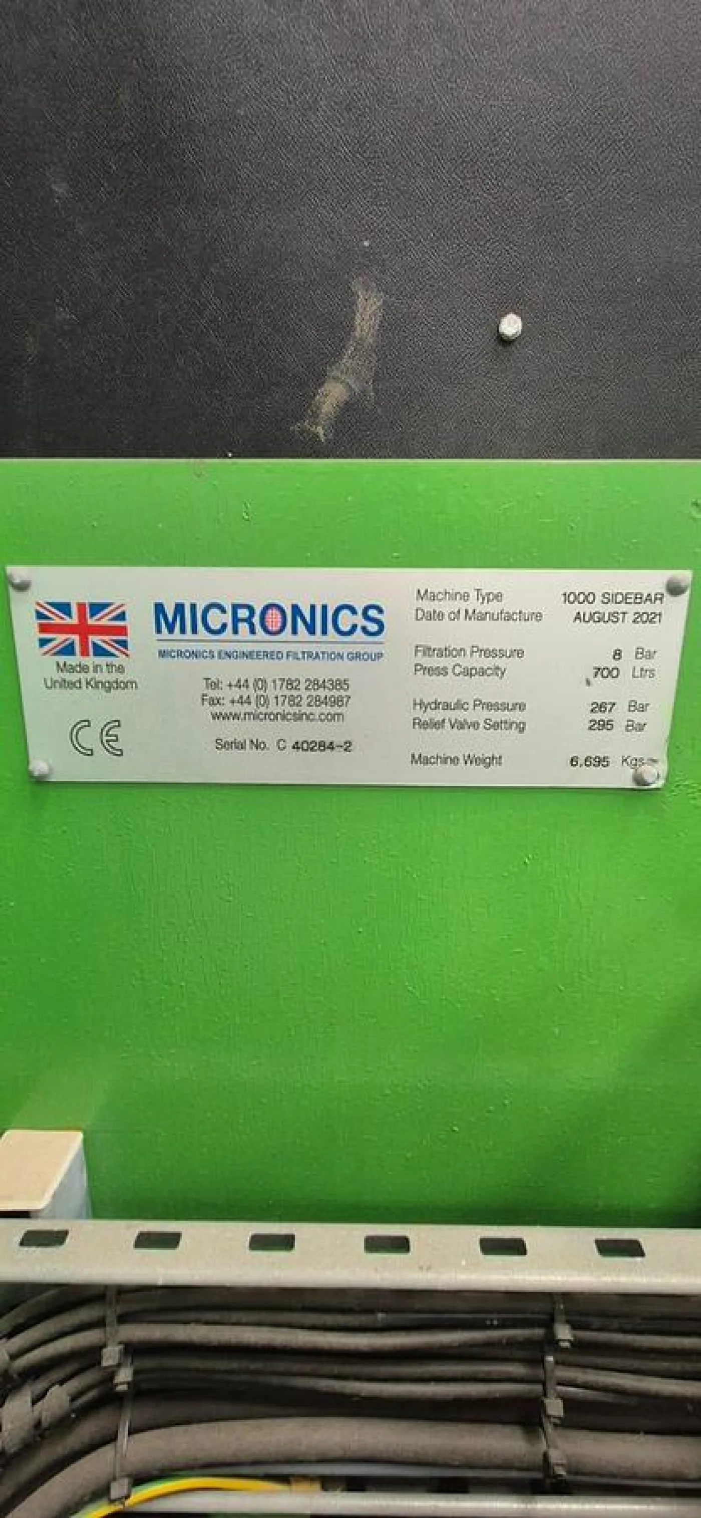 2021 Micronics 1000 Sidebar Filter Cake Press Recycling Plant - 6