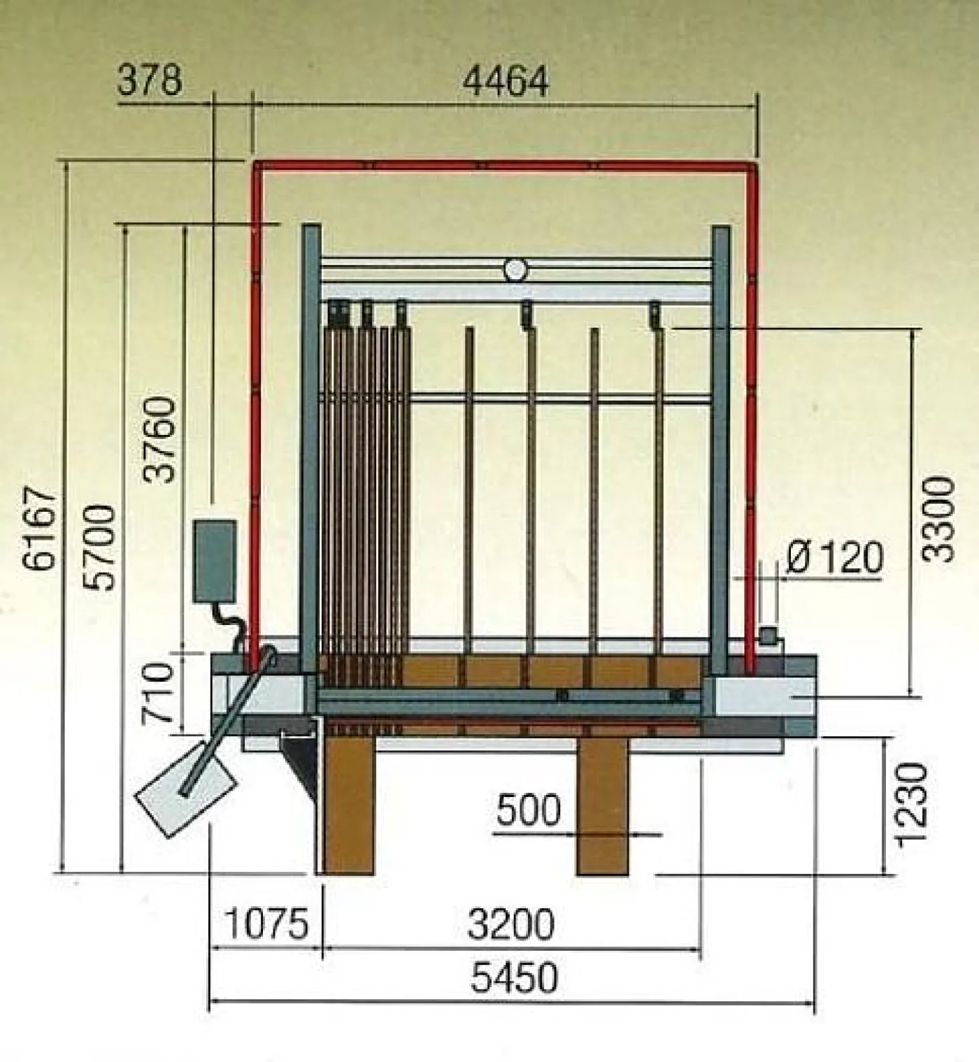 SEZIONATRICE ORIZZONTALE CASADEI SP32 CE - 4