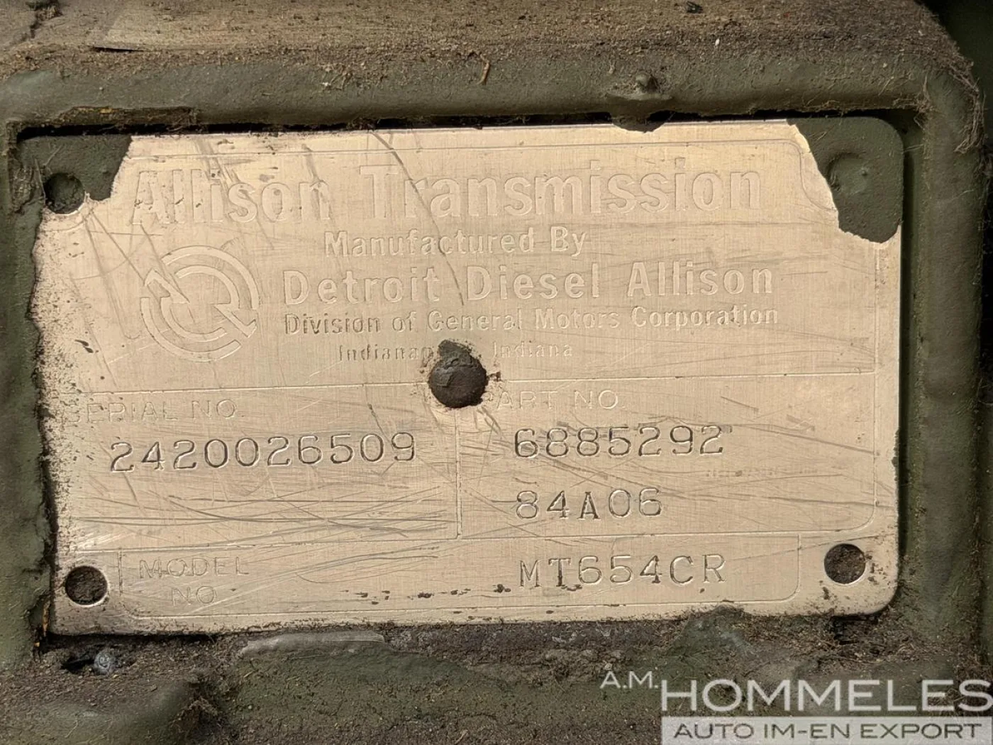 ALLISON MT654CR - 7