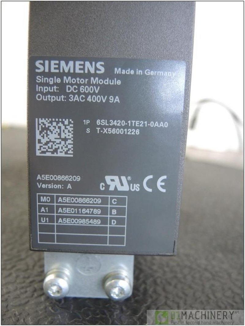 2009 SIEMENS 6SL3420-1TE21-0AA0 AI2537