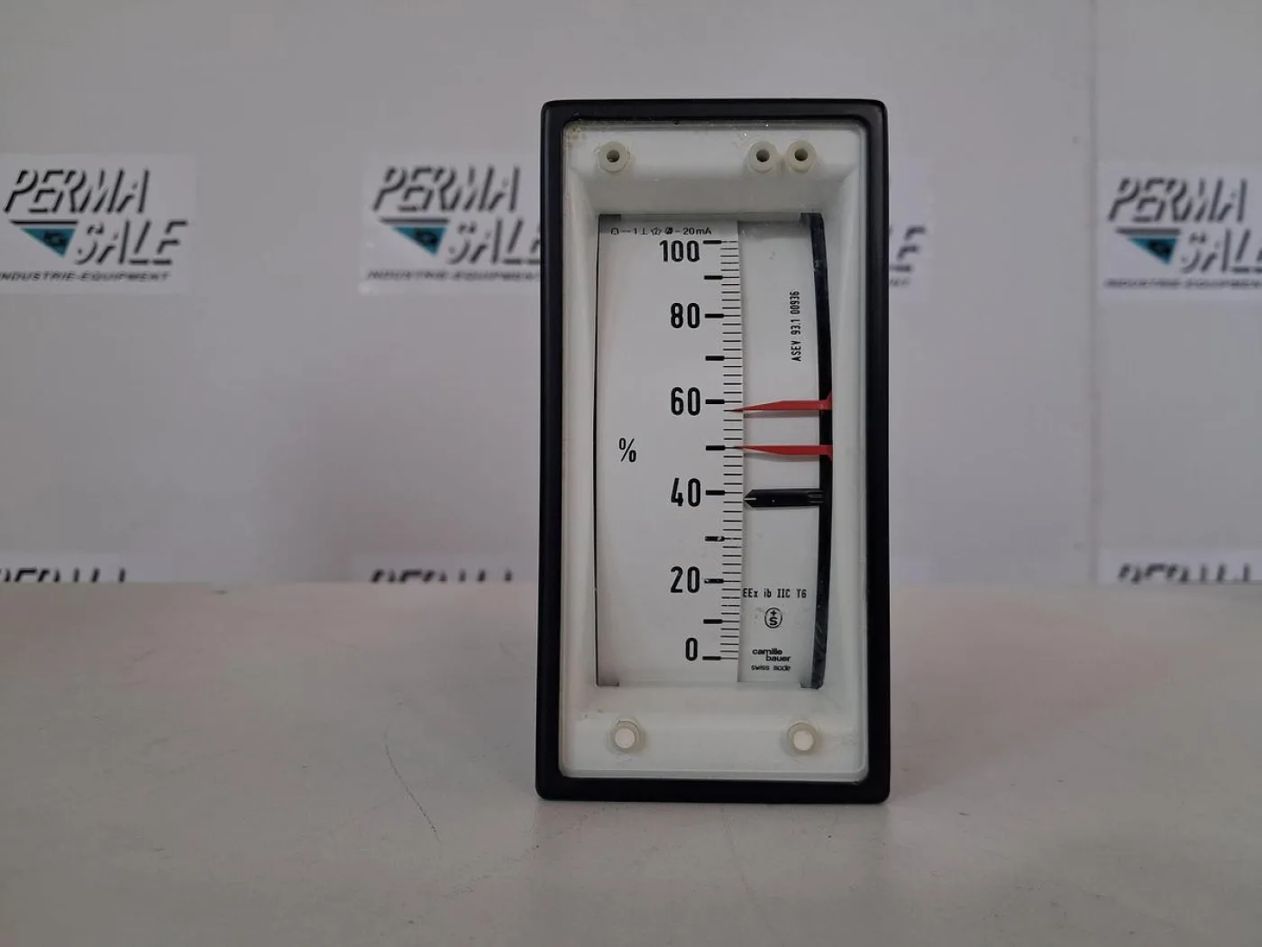 Camille Bauer Messspulinstrument 0–20 mA Min/Max Kontex Schalttafeleinbau - 2