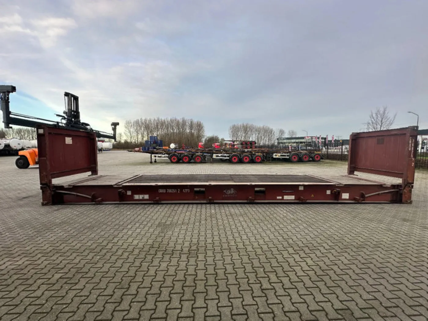 40FT FLATRACK FLUSH FOLDING / CSC: 10/2027 / 5x available - 3