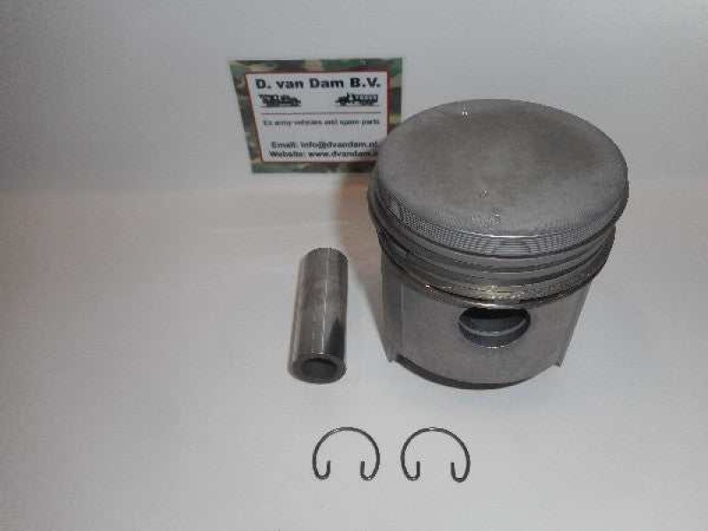 Piston 81,50MM with springs, pin and retaining clip