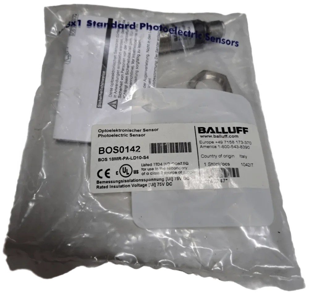 BALLUFF Lichttaster BOS 18MR-PA-LD10-S4