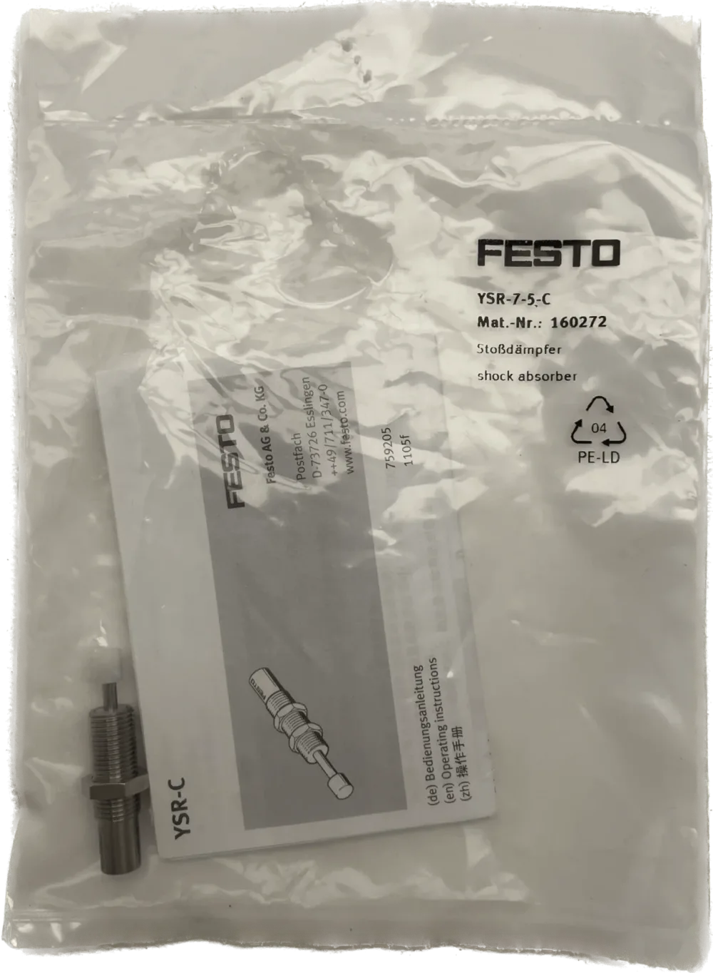 Festo Stoßdämpfer YSR-7-5-C