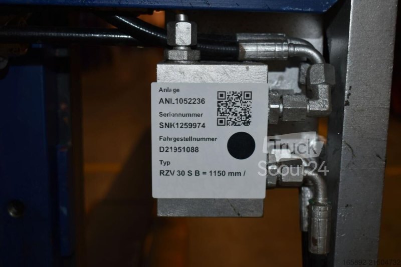DURWEN RZV 30 S Breite 1150 mm