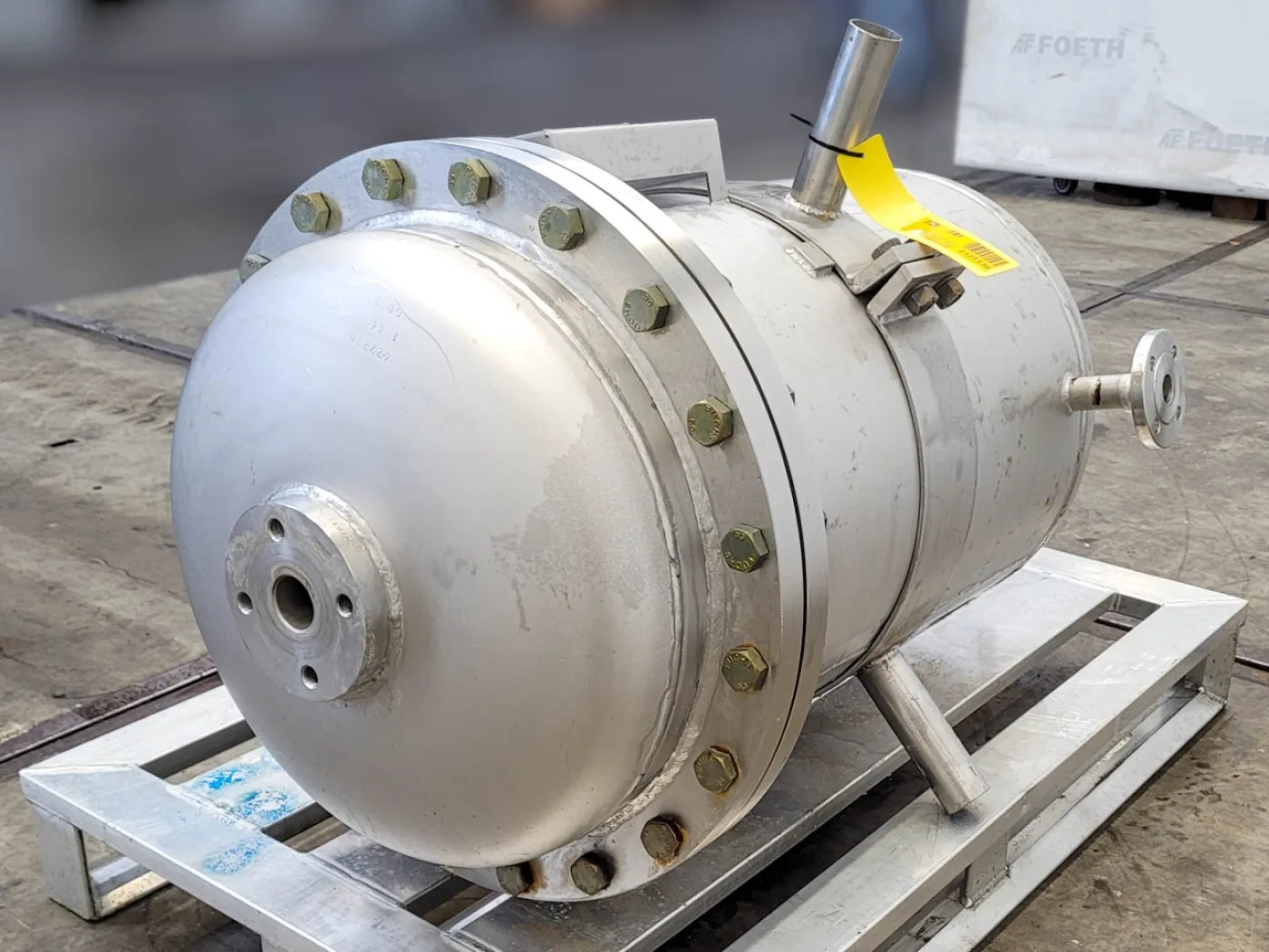 Kuehni SR 4 m² (spiral heat exchanger) - Shell and tube heat exchanger - 6