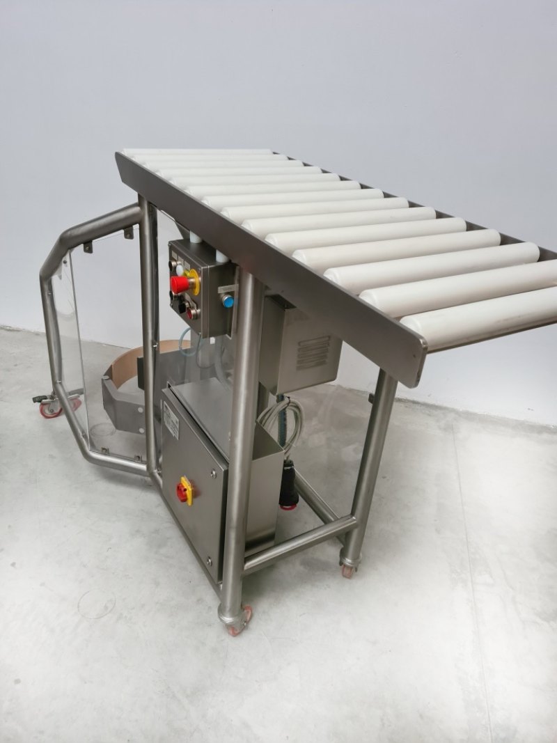 STAZIONE RIBALTAFUSTI CON VIBRAZIONE – VIMA IMPIANTI – MOD. DRUM TILTING STATION