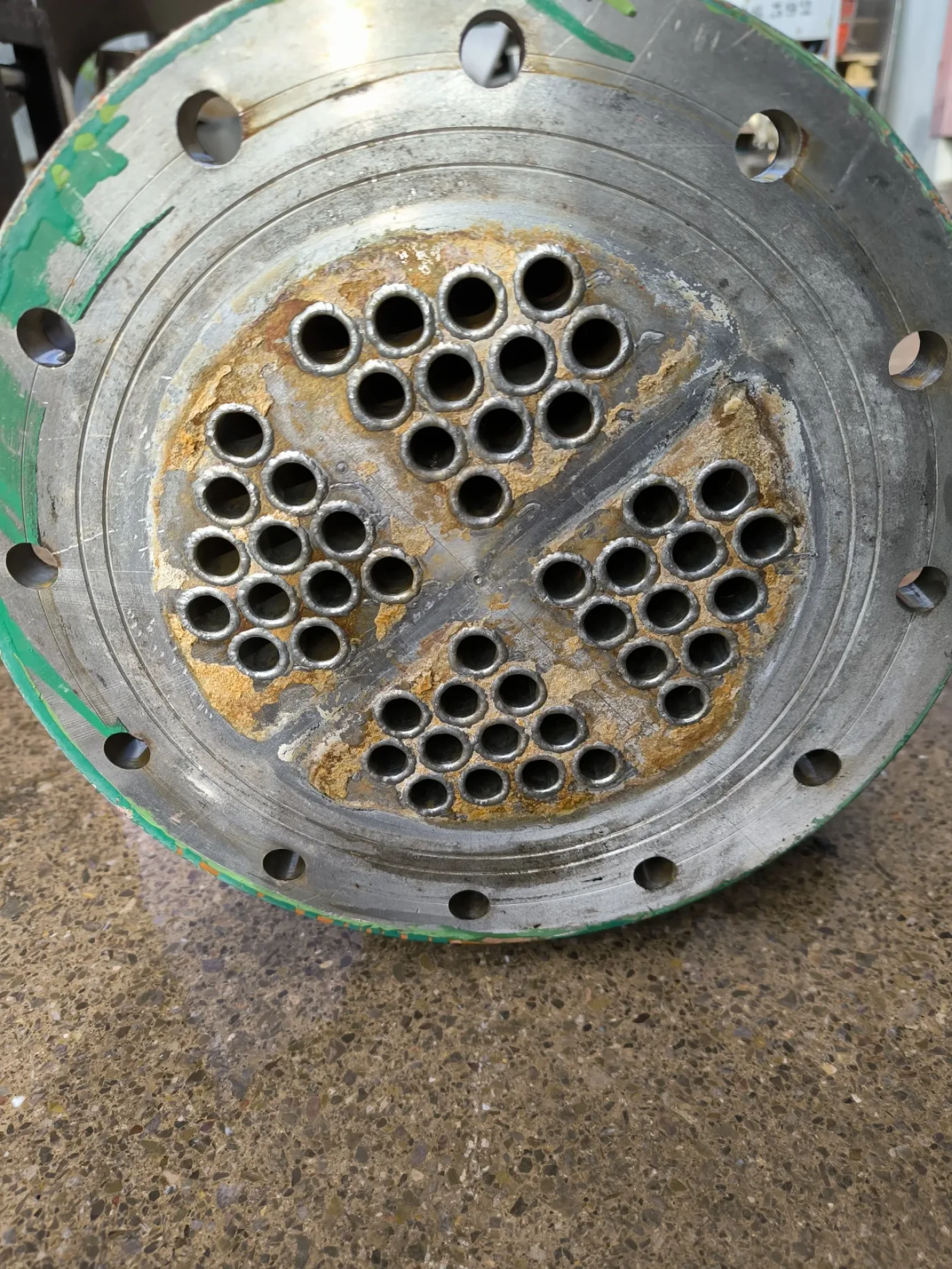 STAINLESS STEEL TUBULAR HEAT EXCHANGER 3.4 M² - 6
