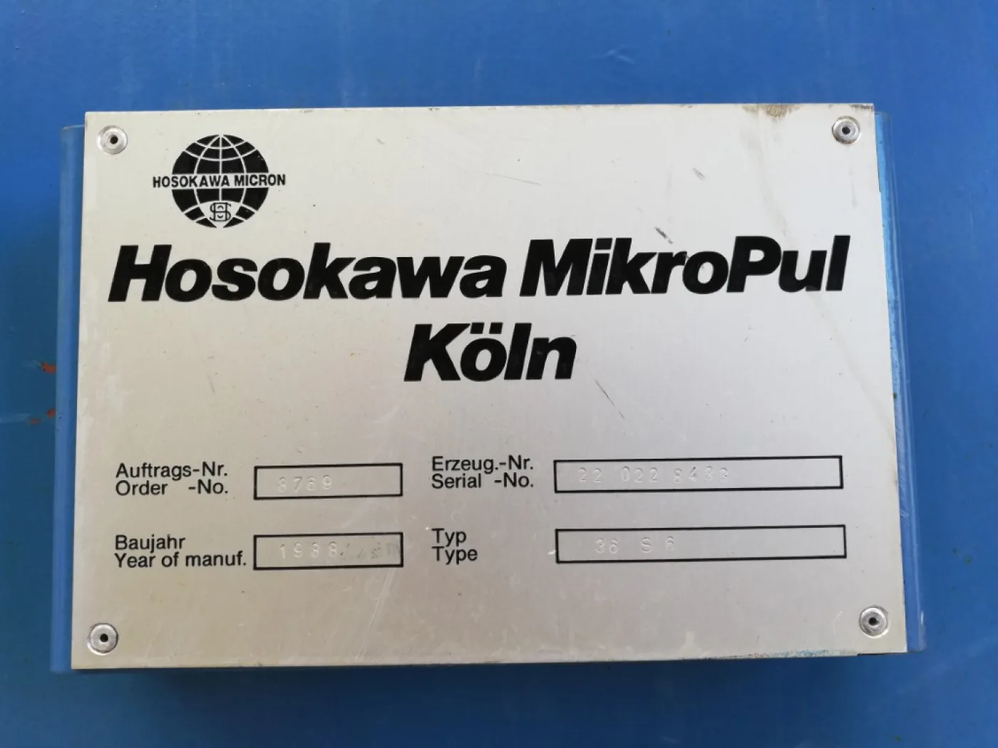 Hosokawa Mikropul ACM-15 PSR - Classifier mill - 5