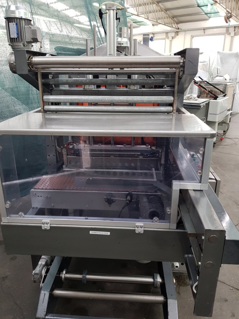 FARDELLATRICE CON TUNNEL DI TERMORETRAZIONE – LP PACKAGING – MEDIPACK – MOD. SFE 600 NOVA