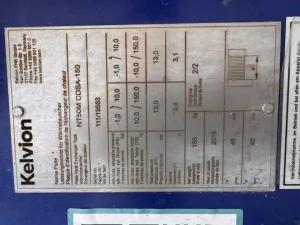2019 Kelvion Plate heat exchanger