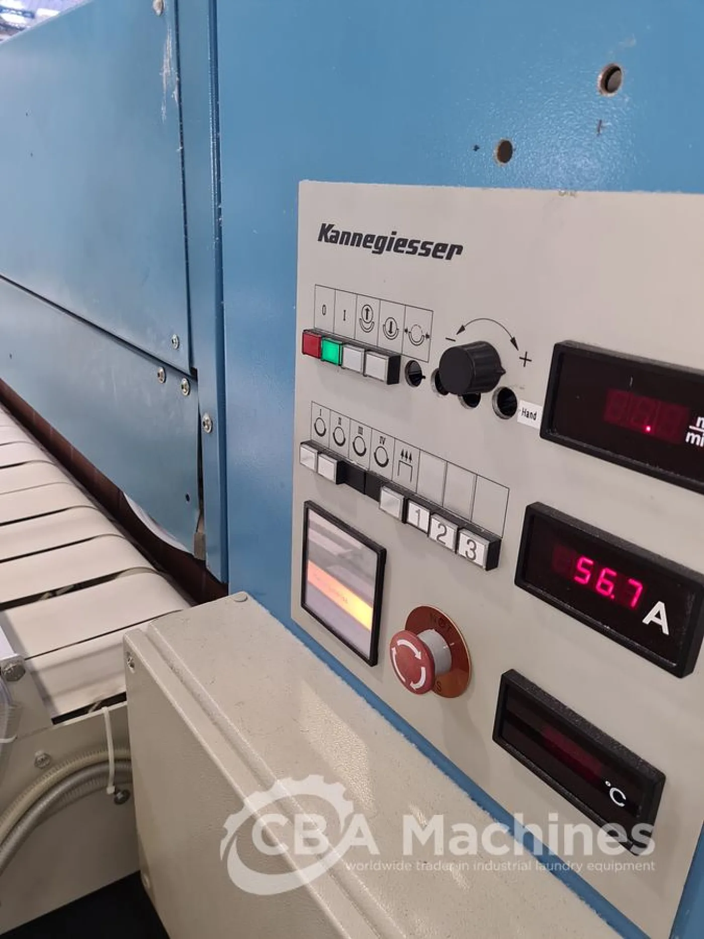 1997 Ironer Kannegiesser HLM 2 roll 1200 x 3000mm (650) - 8