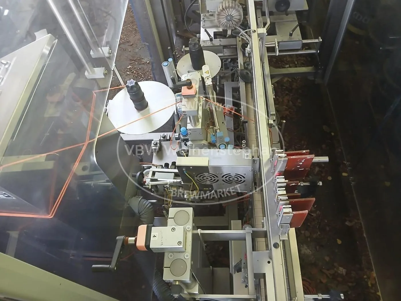 Adhesive label applicator - 6
