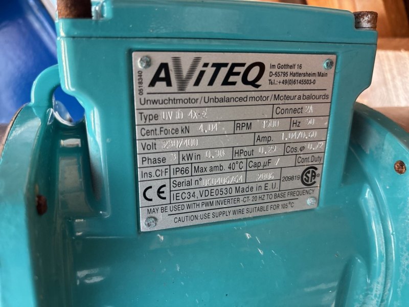 Aviteq OA-1150/350-UVB - Vibro feeder