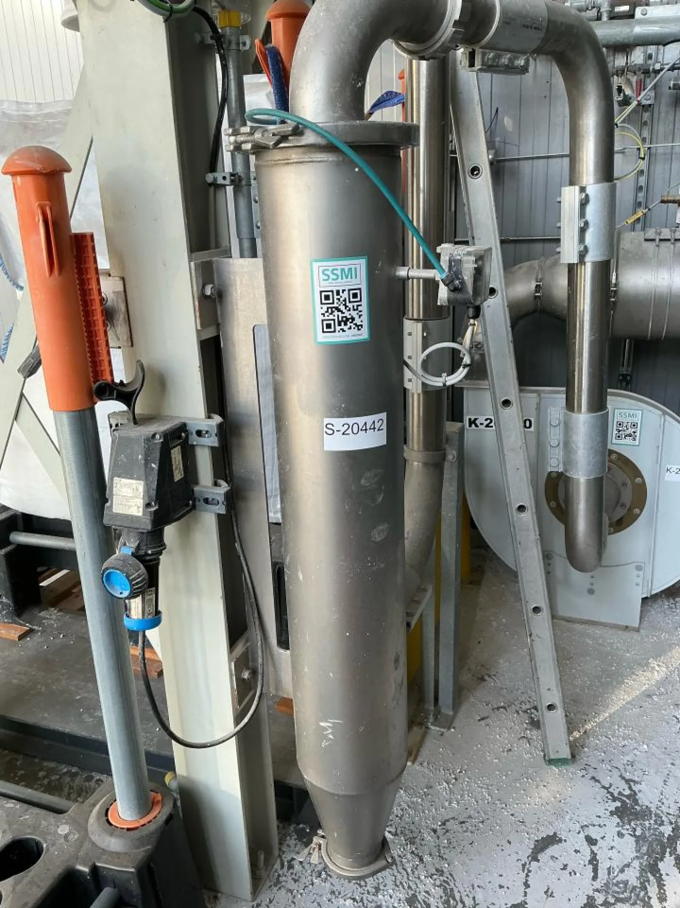 Dinnissen Conveying gas dust filter (F7) - 1