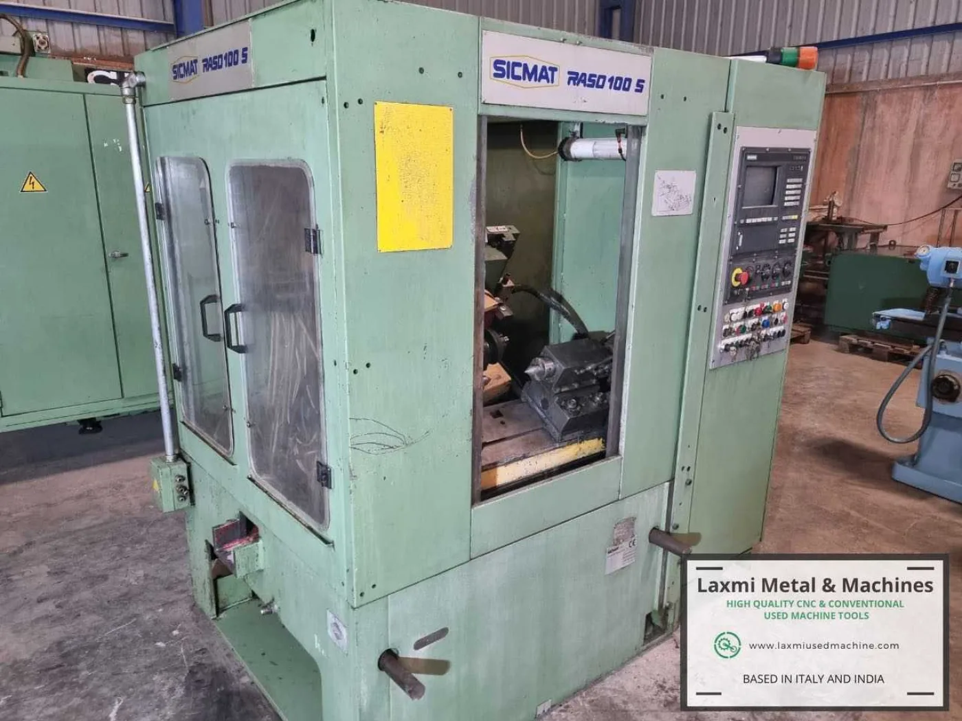 4 AXIS CNC GEAR SHAVING, SICMAT - RASO 100S (Same as 200S) - Laxmi Metal & Machines, Rohtak - 1