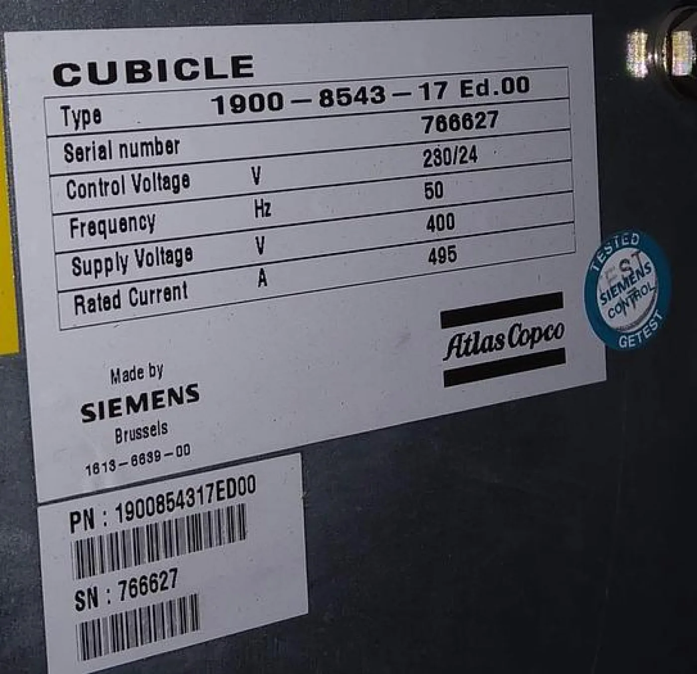 Compressor de ar ATLAS COPCO ZE 5 - 4