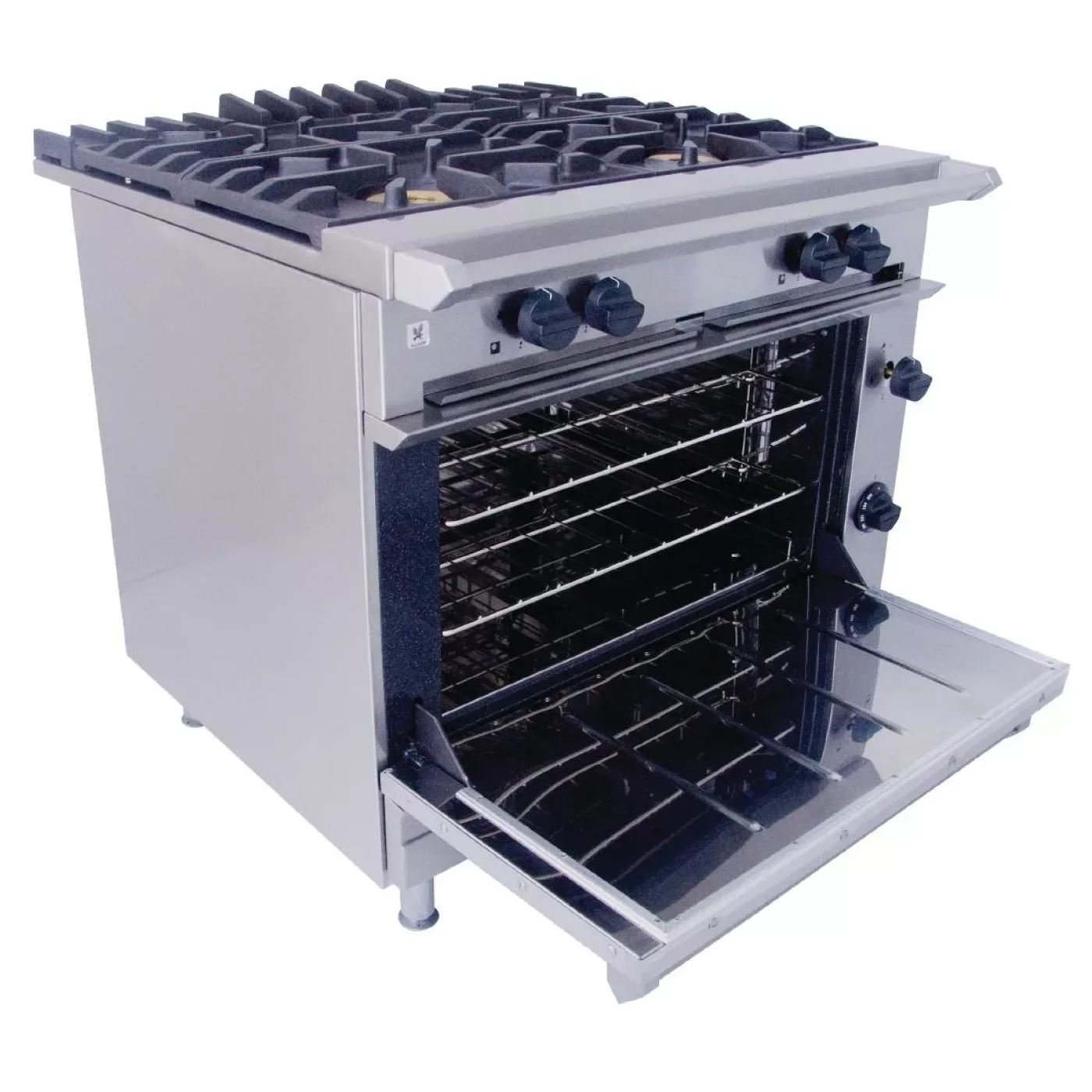 Falcon Chieftain 4 Burner Natural Gas Oven Range G1006X-NG - islandcatering - 2