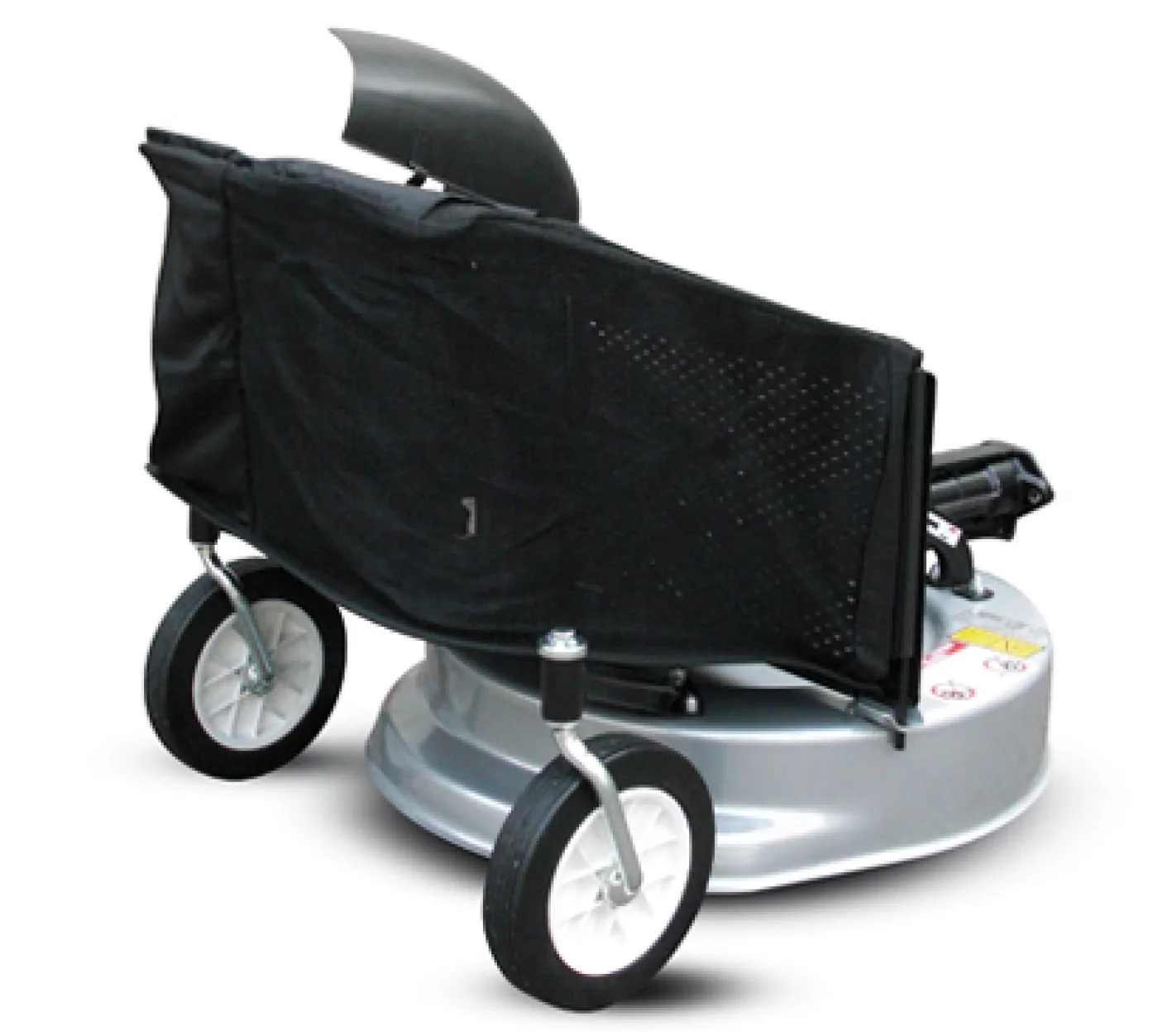 Ferrari cirkelmaaier 56cm met opvangbak, 5.0-10 wielen - 3