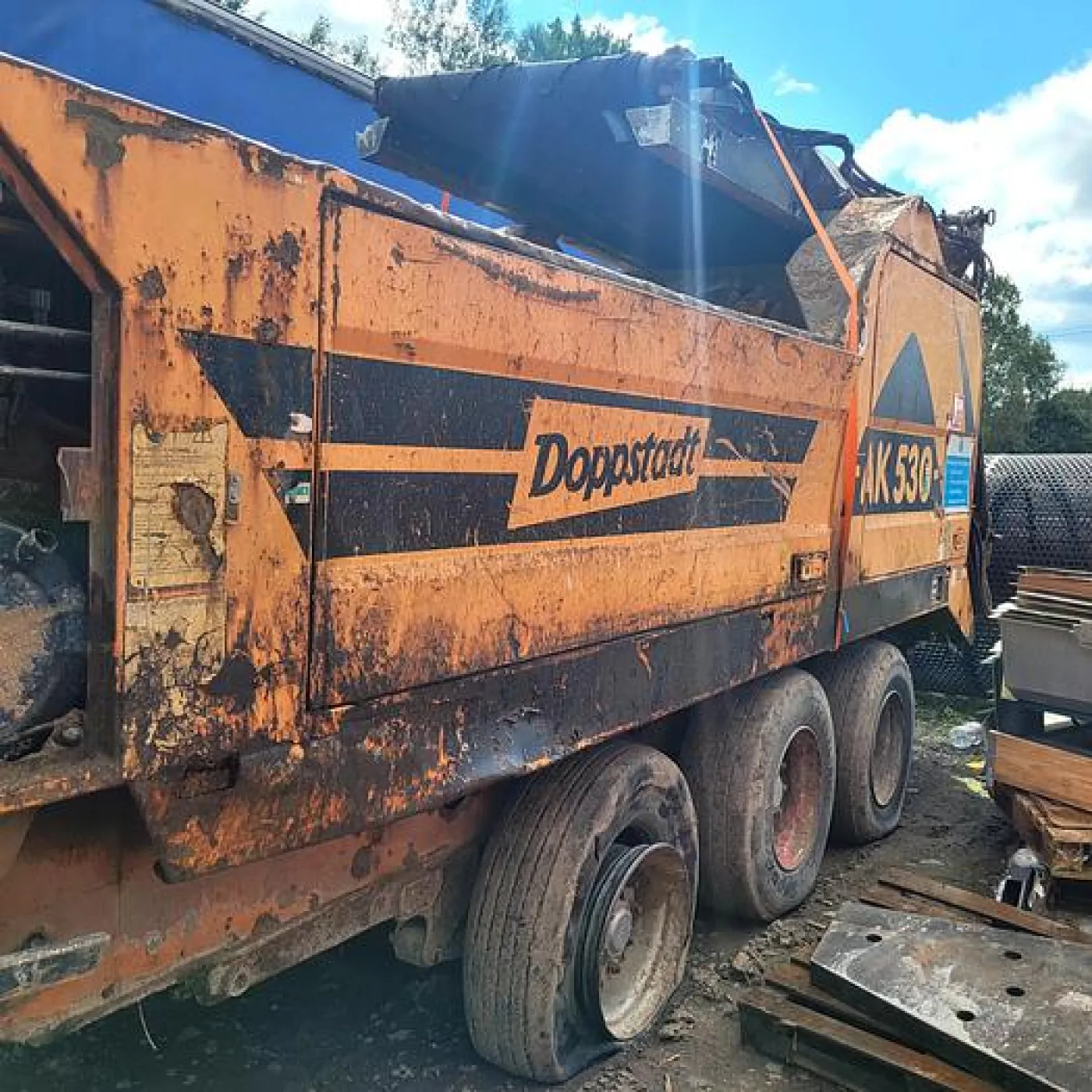 2008 Doppstadt AK 530 High-speed Shredder Spare & Repairs Only - 7