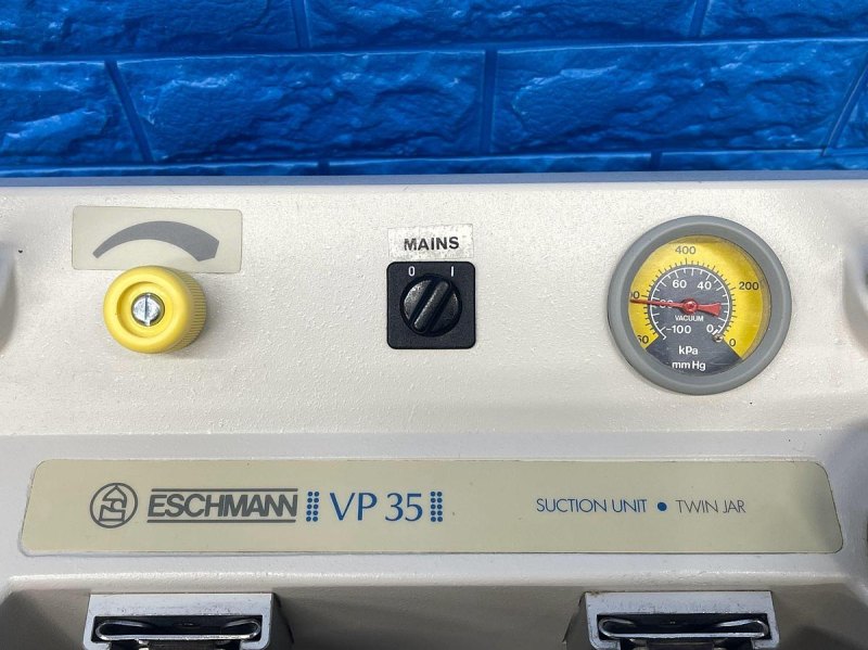 Eschmann VP35 Twin Jar Suction Pump YOM: 2004