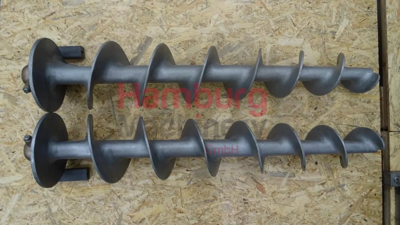 Aluminium through with augers and outfeed lobe pump, Benhil / Waukesha 034 - 6